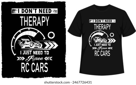 T-shirt design for RC car lover