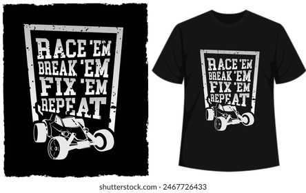 T-shirt design for RC car lover