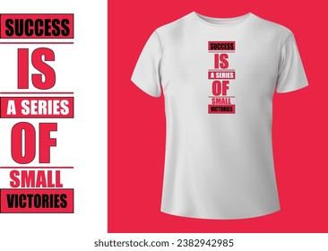 t-shirt  design  a series of success