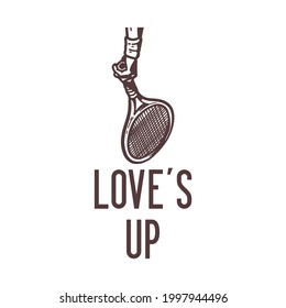 diseño de camiseta eslogan tipografía amor ilustración vintage