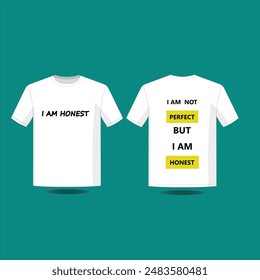 T-SHIRT with design with some text 
