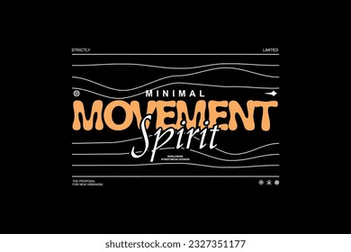 Tshirt design streetwear quotes concept