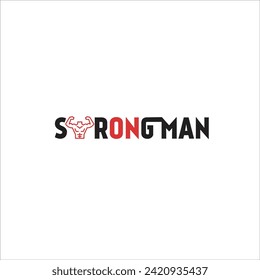 T-Shirt Design For Strong Man 