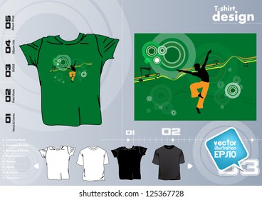  Plantilla de diseño de camisetas