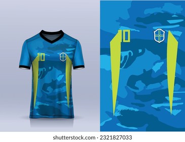 t-shirt design template, Motorcycle racing jersey mockup. uniform front  view. Vector