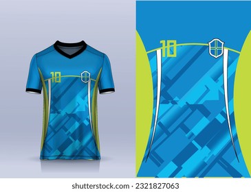 t-shirt design template, Motorcycle racing jersey mockup. uniform front  view. Vector