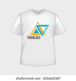 T-shirt design template for typography and vector