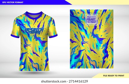 T-shirt design template vector for men's fashion clothing print illustration