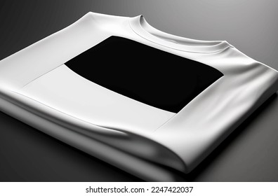 T-shirt design templates. Blank t-shirt template with empty space for design. Vector.