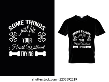 T-shirt design with the text "Dog Father Beer Lover". Colorful dog lover t-shirt design. Animal lover t-shirt design. Beer lover father t-shirt design.