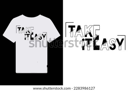 T-shirt design .(text typographic design)