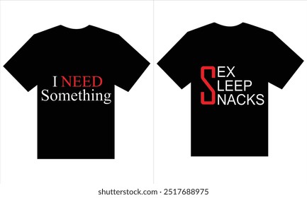 T-Shirt-Design mit zwei Variationen