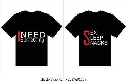 T-Shirt Design With Two Variation