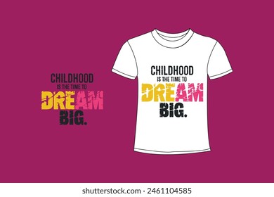 T-shirt design typography and motivational quotes.