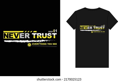 T-shirt design. unique art's Typography T-shirt design,