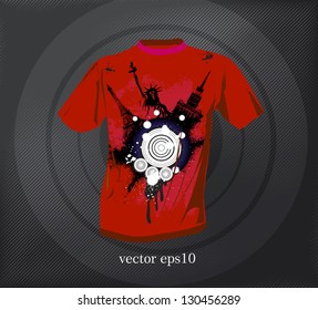 T-shirt design. Vector