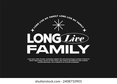 tshirt design vector asset editable for sticker and fashion