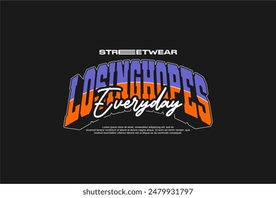 tshirt design vector asset editable for sticker and fashion