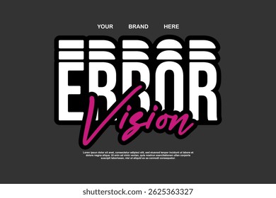 Tshirt design vector asset editable for sticker and fashion