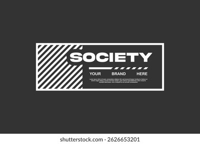 Tshirt design vector asset editable for sticker and fashion