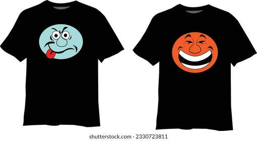 t-shirt design. Vector clip art illustration with simple gradients. Each on a separate layer.
