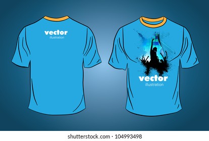 T-shirt design. Vector illustration