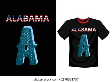 T-shirt design, vector illustration and typography on a black background with an American culture theme