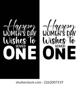 T-Shirt Design vector with illustration of women day design