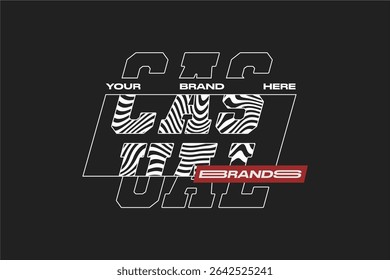 tshirt design vector for merch and printing