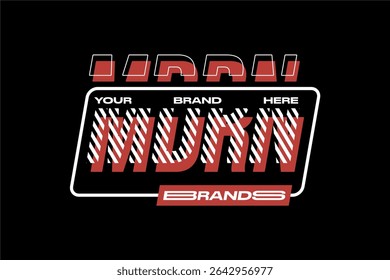 tshirt design vector for merch and printing