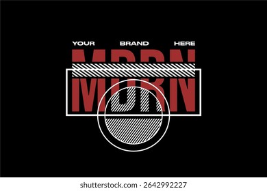 tshirt design vector for merch and printing