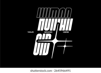 tshirt design vector for merch and printing