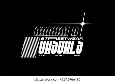 tshirt design vector for merch and printing