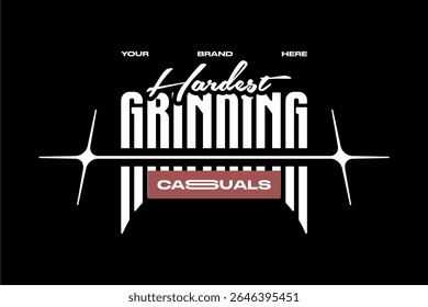 vetor de design de camiseta para merch e impressão