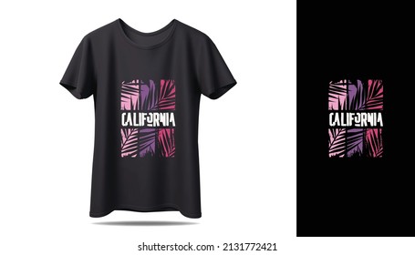 T-shirt design vector mockup. New black  typography t-shirt design with mockup. t shirt vector design. T shirt Illustration.