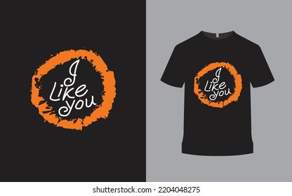 T-shirt Design Vector, Template File Color Editable
