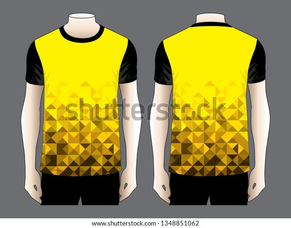 Tshirt Design Vector Triangle Graphic Line Stock Vector (Royalty Free ...