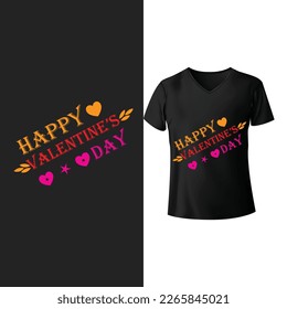 T-Shirt Design vector (Valentine's day)