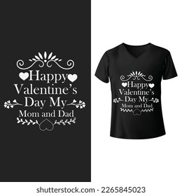 T-Shirt Design vector (Valentine's day)