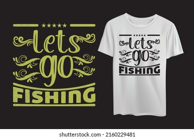 T-Shirt Design, Vintage fishing emblems, Fishing boat, Fishing labels, badges, vector illustration, Poster, Trendy T-shirt, t-shirt and poster vector