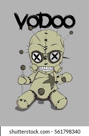 Tshirt Design Vodoo Doll