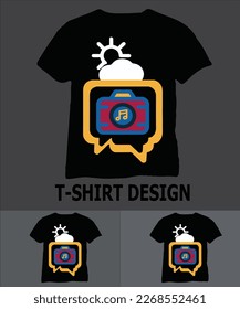 T-shirt design writ logo for. t-shirt design template.
