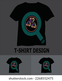 T-shirt design writ logo for. t-shirt design template.
