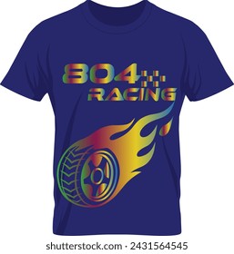 T-Shirt Designs 804 Racing 01-04
