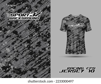 Tshirt designs. Abstract background for extreme sport jersey team, motocross, car racing, cycling, fishing, diving, leggings, football, gaming