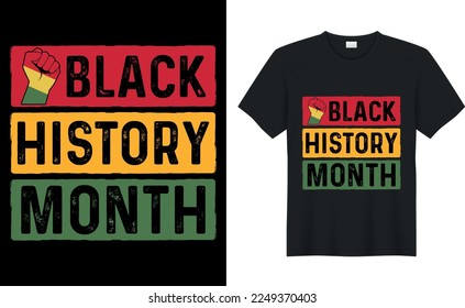 T-shirt Designs For Black History Month Lover