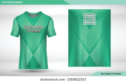 T-shirt designs sports texture abstract background for extreme jersey team, racing, cycling, football, gaming and sport livery light green and turquoise color 