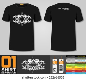 T-Shirt Design,Tribal Tattoo design,Print Design