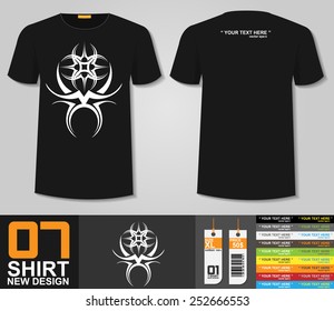T-Shirt Design,Tribal Tattoo design,Print Design