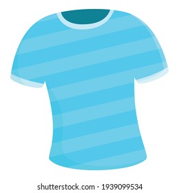 Icono de donación de camisetas. Caricatura del icono del vector de donación de camisetas para el diseño web aislado en fondo blanco
